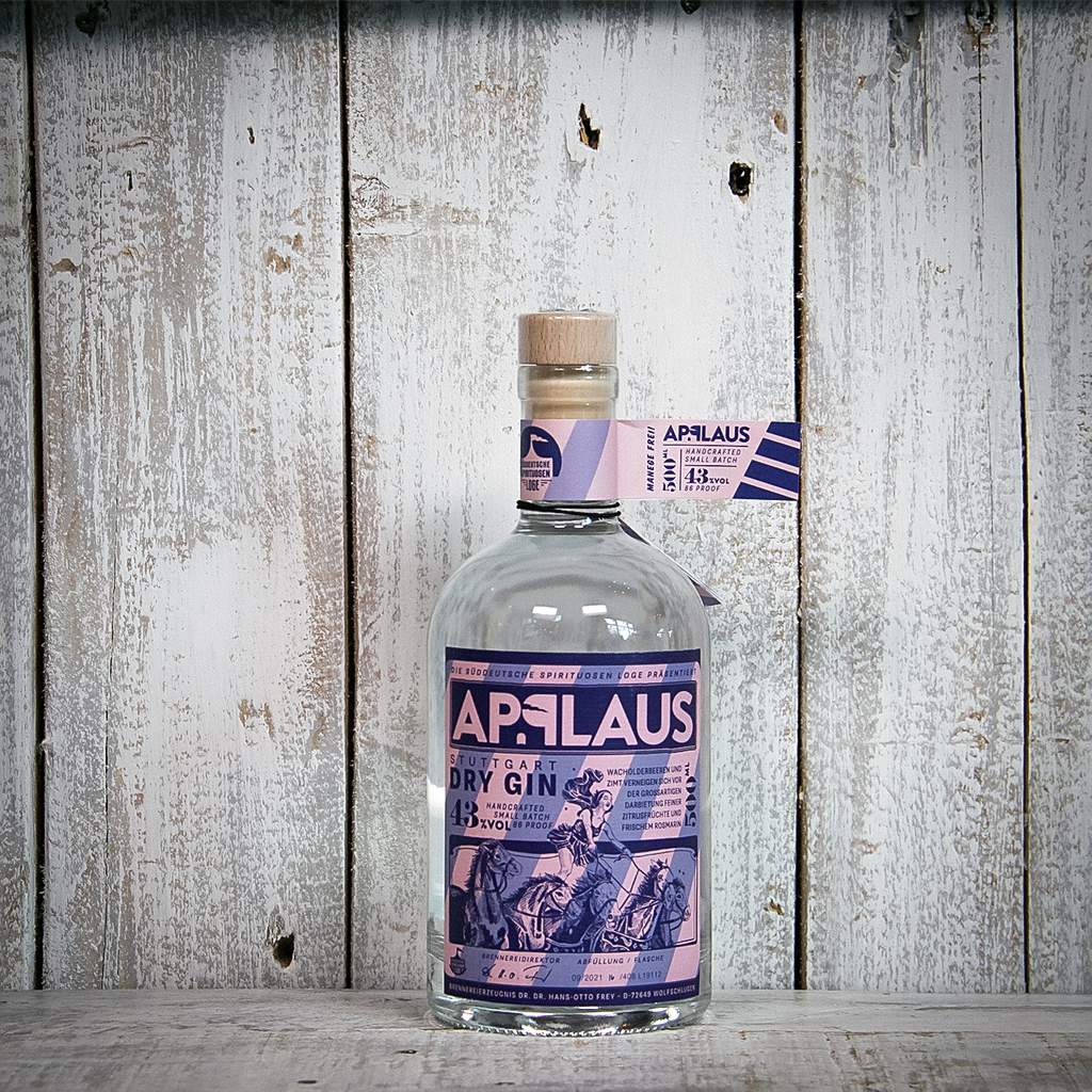 Applaus Stuttgart Dry Gin 0,5L
