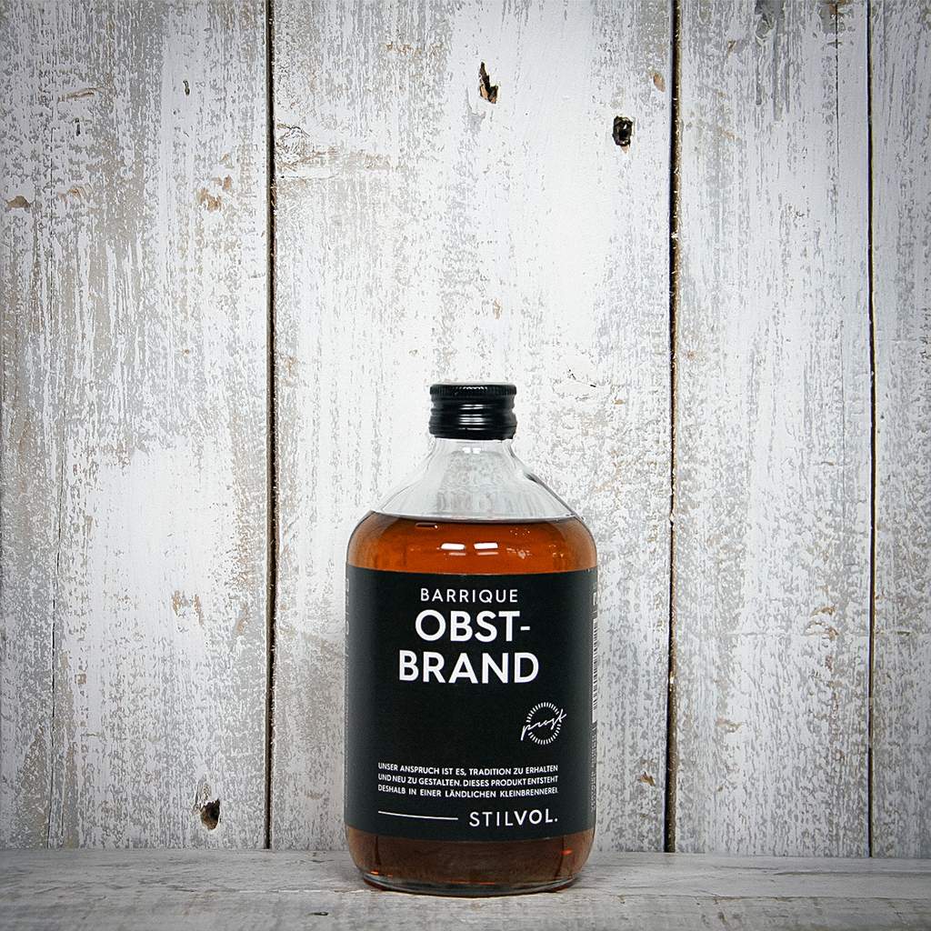 Stilvol. Barrique Obstbrand 0,5L