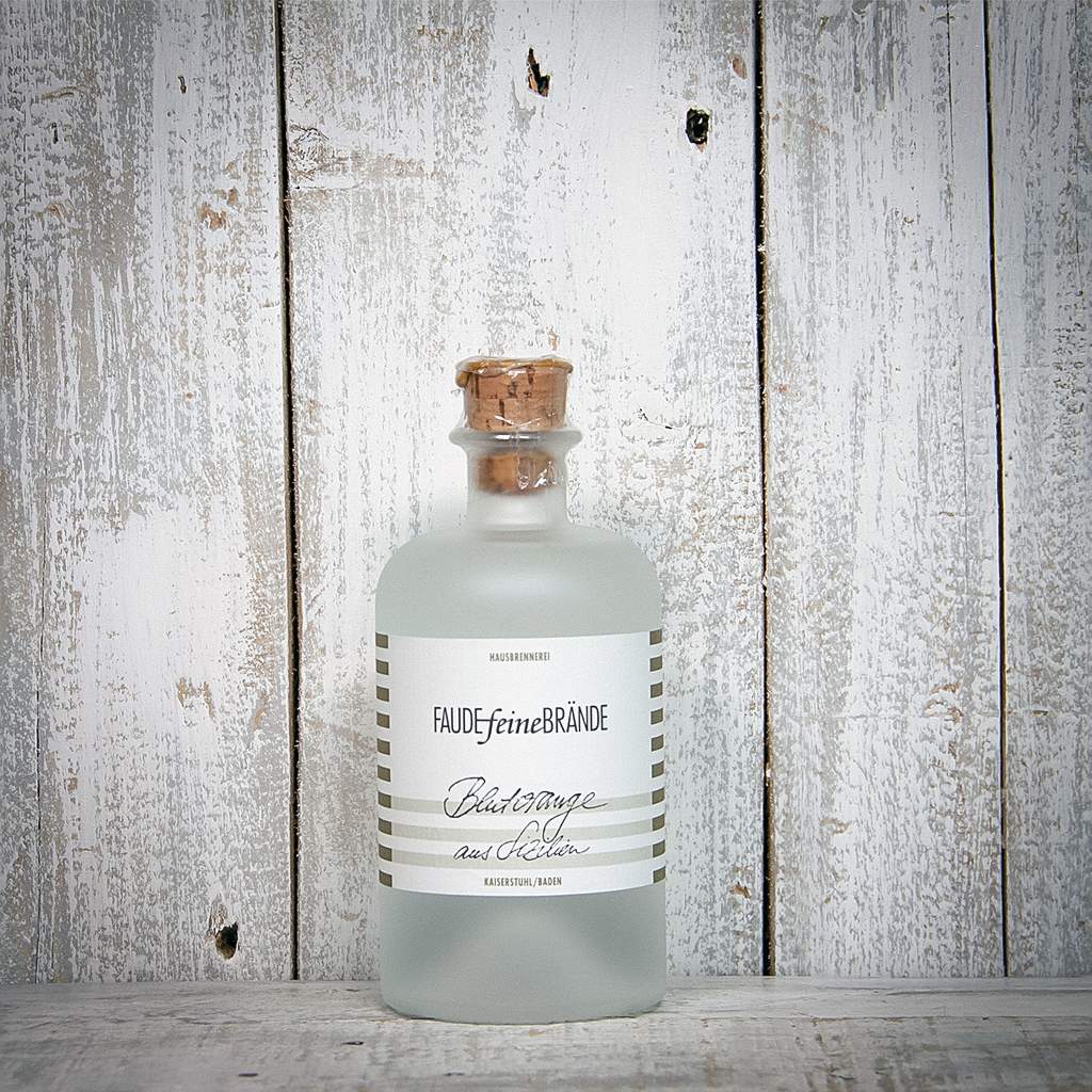 Faude Feine Brände - Blutorange aus Sizilien Geist 0,5L