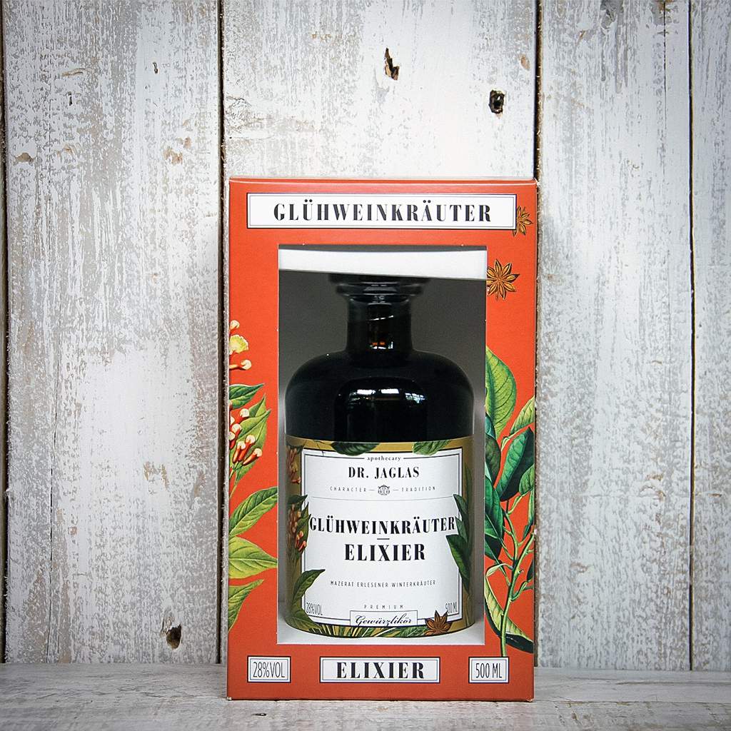 Glühweinkräuter Elixier 0,5L Dr. Jaglas
