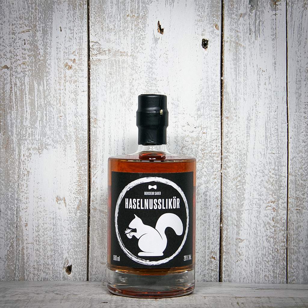 Haselnusslikör 0,5L Smutje