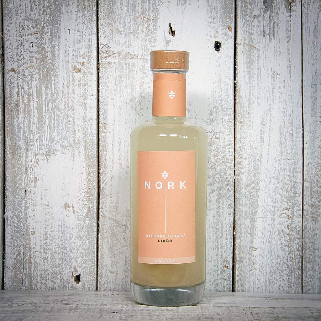 Zitrone-Ingwer Likör 0,5L Nork