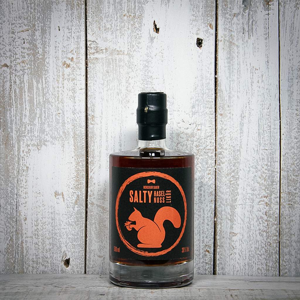 Salty Hazelnut Likör 0,5L Smutje