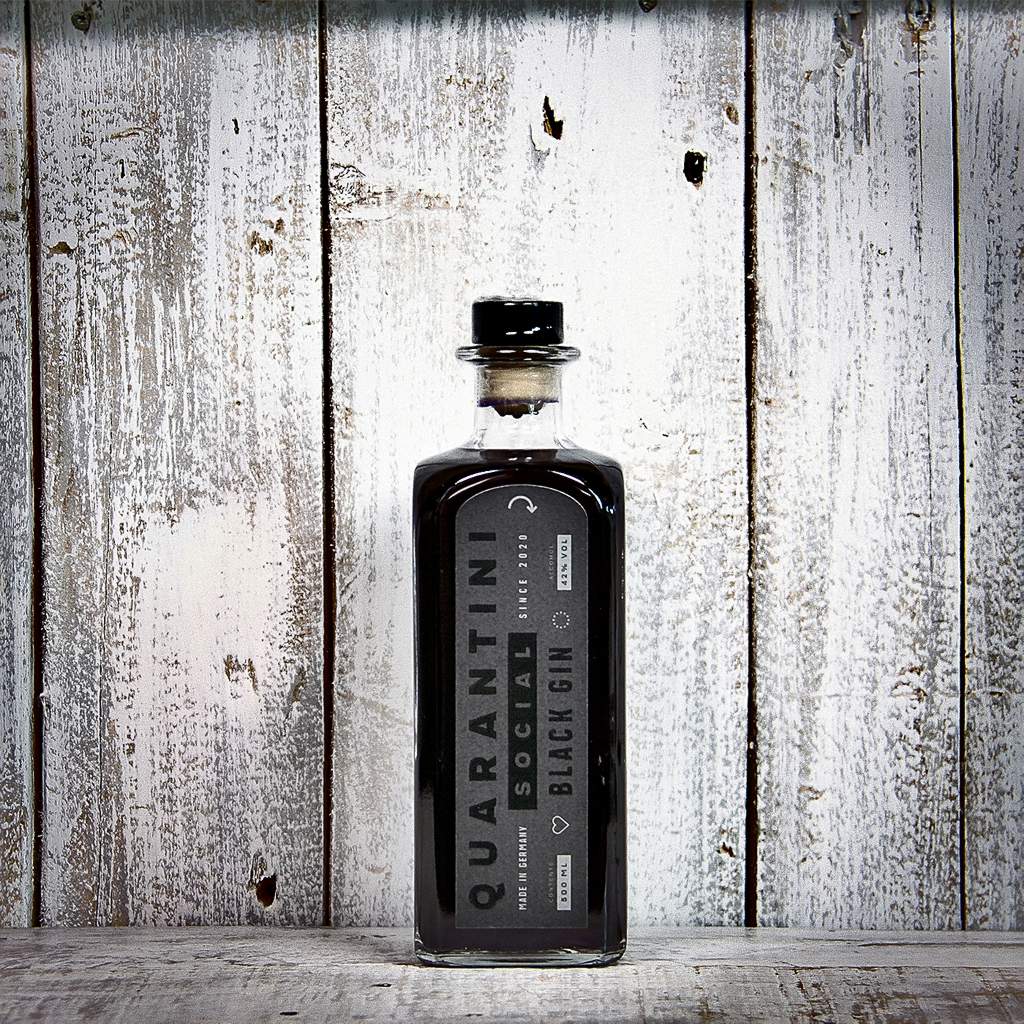 Quarantini Black Gin 0,5L