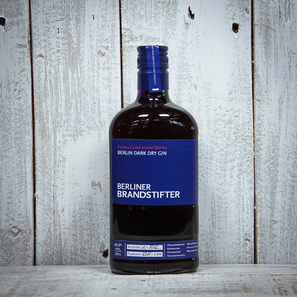 Berliner Brandstifter Berlin Dark Dry Gin 0.7l